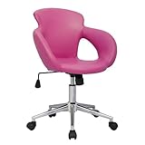 SixBros. Bürostuhl Pink - M-65335-1/1305