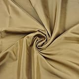 Textrend Futterstoff Meterware - 100% Acetat - Knitterfreies Material - Vielseitiger Dekorationsstoff - Material der Kleidung - Textilien 1x1.4m - Stoff zum Nähen (Walnuss)