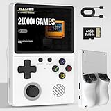 GB350 Retro Konsole Handheld Spielkonsole, Portable Handheld Video Games mit 21.000+ Klassischen Spielen, 3,5-Zoll-IPS-Bildschirm, Tragbarer Videospielkonsole Linux-System Mini Retro Konsole (Max UP+)