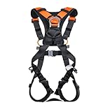 MZRAN Ergonomische Klettergurte mit hochfestem Polyester, schnell verstellbar, für längere Outdoor-Aktivitäten, haltbares Polyester