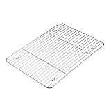 BESTOYARD Abkühlgitter Aus Backofengitter Zum Braten Grillen Und Trocknen Für Kleine Lebensmittel Robust Und Langlebig Mit Füßen Für Hohe Haltbarkeit