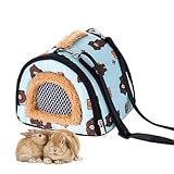 Transportbox für kleine Haustiere, winddicht, wasserdicht, warm, für Igel im Freien, für Kaninchen, Reptilien, Chamäleon, Igel, Camping, kurze Ausflüge, Pendeln, Reisen auf der Straße