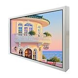 VSDISPLAY 10,1 Zoll 1280x800 350 nits IPS Weiß LCD Monitor,75 mm/100 mm Montagelöcher, für DIY CPU GPU Temp. PC Gehäuse, Sub Screen