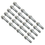 Bisenya 20x Radschraube Radbolzen M14 x 1.5 Ersatz für 0009902207 0009905407 M-Class GLE W166 W164 W251 W221