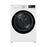 LG V9R09TC Wärmepumpen-Trockner 9 kg Kapazität, Sensor Dry, Allergy Care, Smart Diagnosis, Weiß