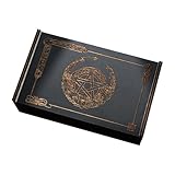 Biftektenbox Astrologie Holzkiste Astrologien Karten Aufbewahrungsbox Deko |