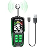 Wiederaufladbar Feuchtigkeitsmessgerät Wand RDINSCOS Feuchtigkeitsmessgerät für Wände mit Farb-LCD WandFeuchtemessgerät Mauerwerk 20-40mm Feuchtigkeitsmesser für Wände,Holz,Putz,Mauerwerk (MT36)