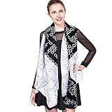 iEverest Damen-Tuch aus Seide, Mulberry, Seide, Schal, Schal, Hijab, Seide, Strand, Schal, UV-Schutz