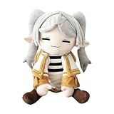 Lzrong Frieren Plüsch Figur Frieren: Beyond Journey's End Kuscheltier Cartoon Plush Sofa Dekoration Geburtstagsgeschenke 75cm
