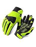 INBIKE Fahrradhandschuhe Herren MTB Handschuhe Rennrad Mountainbike Fahrrad Rad Bekleidung männer damen Grün XL