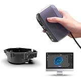 3D-Scanner für 3D-Druck, Handheld-3D-Modellscanner mit 0,05 mm Detailgenauigkeit, 10 FPS Scangeschwindigkeit, Anti-Shake-Objektiv, kompatibel mit Windows/MacOS, 3DMakerpro Moose Lite Standard