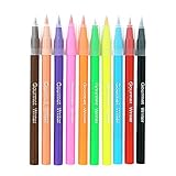 Lebensmittelfarbstift, Lebensmittelfarbe, Marker, einseitig, essbar, Lebensmittelqualität, Gourmets Writer für Backpartys, 10 Stück