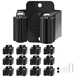Yiows Besenhalter, 12 Stück Besenhalterung Wand, Werkzeughalter Wand, Gerätehalter Wand Besen aufhänger für Wischmopp, Besen, Schaufel