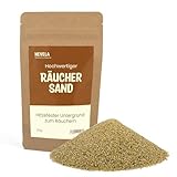 Hevela - Räuchersand [EXTRA FEIN] - 200g - zum Räuchern - Premium Feuersand als Untergrund für Räuchergefäße - für Weihrauch, Räuchermischungen und Räucherstäbchen