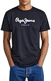 Pepe Jeans Herren Eggo N T-Shirt , Black (Black), L