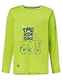 VAUDE Unisex Kinder Kids Solaro Ls Ii T-Shirt, Chute Green, 98 EU