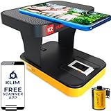 KLIM K2 Mobile Film Scanner 35mm + Positiv- & Negativ- Dia Scanner + Fotoscanner zum digitalisieren + Diascanner + Dias selbst digitalisieren + Deine eigene Entwicklungsstation zu Hause