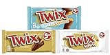 Twix Schokoriegel Multipack Mix I 810 g I 3 Sorten I 5x50g Original I 5x46g Salted Caramel I 5x46g White I Schokoriegel I Schokolade I Riegel