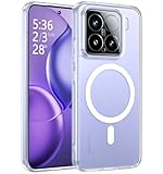 BENTOBEN Hülle für Xiaomi 15 Hülle mit Mag-Safe, Clear Magnetische Handyhülle für Xiaomi 15 5G 6.36' mit Magnet Kabelloses Kratzfest Weiche Silikon Dünn Flexibel Stoßfest Schutzhülle, Transparent