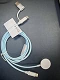 imodomio Ladekabel für apple watch ultra 2 1.2M ladestation für iphone，Tragbar ladegerät für Apple Watch ultra 2/Ultra /10/9/8/7/6/5/4/3/2/SE & für iphone 16/15