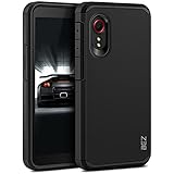 BEZ Hülle für Samsung Xcover 5 Hülle, Handyhülle Tasche Stoßfestes Kompatibel für Samsung Galaxy Xcover 5, [Heavy Duty Serie] Outdoor Dual Layer Armor Case Handy Schutzhülle Robuste, Schwarz