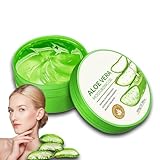 300ml Natural aloe vera gel Geeignet zur Hautreparatur Hydrates dry skin Suitable for all skin types Zur Anwendung auf Gesicht und Körper（1PC）