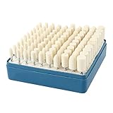 Geieold 100 Stück Schleifscheiben, Wolle, Filz, Polierscheibe, Schleifkopf, 3 mm, Griff, Polierteile