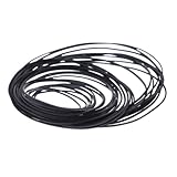 PHILSP Kassettenband 30 Stück Mix Kassettenband Verschiedene Common Belt Pro für Rekorder CD-ROM-Videomaschinen Walkman DVD-Laufwerk Schwarz 1x1mm