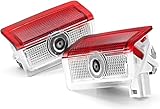 2 Stück Autotür Led Licht Logo Projektor für Mercedes Benz, Einstiegsbeleuchtung Türbeleuchtung, Autotür Projektor Licht accessoires für A B C E M G AMG er W166 W176 W177 W205 W212 W213 W218