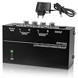 Phono Vorverstärker Plattenspieler, Vorverstärker Für Plattenspieler, Phono-Vorverstärker Mit Mm Abtast Systemen, Phono Preamp Für Plattenspieler Mit DC 12V Netzteil, RCA Input Und Output