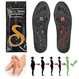 Magnetische Einlegesohlen Original, Massage Magnetische Einlegesohle, Magnetische Schuheinlagen Akupunktur, Reflexologie Akupressur Einlagen, Magnetische Orthopädische Einlegesohlen (36-40)