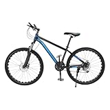ureggvbu 26 Zoll Mountainbike 21 Gang Fahrrad Mountainbike Jugendfahrrad Vorderradfederung Scheibenbremsen vorne und hinten,Mehrfarbig