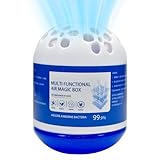 Luftreinigungsgerät | Box zur Reinigung der Luft und Eliminierung von Gerüchen | Box zur Geruchsreduzierung,Für Schlafzimmer Badezimmer Küche Büro Keller Garage und