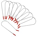Vaguelly 16Stücke Heißwickler Clips Hot Roller Sicherungsclips Für Thermowickler Förmige Klemme Für Effektives Lockenstyling Für Zuhause