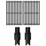 Outspark Grillersatzteile für Dyna-Glo BBQ Grillmodelle DGF350CSP DGF350CSP-D Porzellan emaillierte Heizplatten und Gusseisen-Grillroste