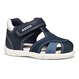 Geox Baby - Jungen B Zapito Boy Sandal, Navy White, 23 EU