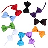 POPETPOP 10St hundekleidung hundebekleidung Dog Accessories hundekleider katzenzubehör katzendeko Katzen Accessoires Verstellbarer Katzen-Bowtie Katzen-Kleidung hundezubehör katzrnzubehör