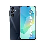 Samsung Galaxy A16 5G Smartphone ohne Vertrag, Handy mit Android, 50-MP-Hauptkamera, 16,91 cm / 6,7' Display, 128 GB, Blue Black, 2,5 Jahre Herstellergarantie [Exklusiv bei Amazon]