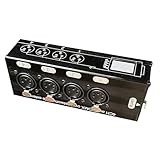 LARUISEE 4-Kanal-3-poliges Multi-Netzwerkkabel, Breakouts, 3-poliger Stecker und Buchse, über Ethercon-Kabel, Multi-Extender, Kabelausbrüche