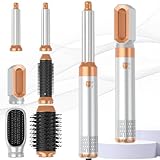 Airstyler 6 in 1, Haarstyler Hairstyler mit Föhnbürste Warmluftbürste Haartrockner Lockenstab, Glättbürste, Air styler, Geben Sie dem Haar Volumen, Glätten, Locken und Föhnen Sie Trockenes Haar