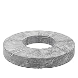H&M Speckstein-Speicher-Ring Höhe 5cm 8-teilig Einzelne Elemente Wärmespeicher 1/8-Kreis aus Naturstein für H&M Modelle Evo Mono und andere runde Öfen