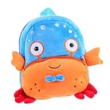 Ipetboom 1 Stück Rucksack Kleinkinder Mini-rucksäcke Für Kinderrucksäcke Für Mädchen Kindergartentasche Dinosaurier-tasche Wolf Reise -rucksäcke Taschen Reisen Tiere Plüsch