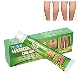 Krampfadern Creme, Venen Balsam, Venenkrampfadern Linderungssalbe, Besenreiser Entfernen Creme, Venensalbe für Beinpflege Balsam, Natürlich Sanfte Beincreme, Improve Blood Circulation for Legs(20g)