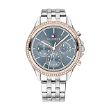Tommy Hilfiger Multi Zifferblatt Quarz Uhr für Damen mit Edelstahlarmband - Erhältlich aus Gold oder Silber