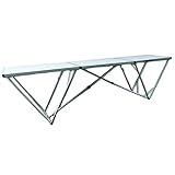 ASKON Tapeziertisch Alu - 298x60x80cm - Tapezierarbeiten, Picknick, Catering, Flohmarkt - Leichte, robuste Konstruktion - Stabiler Aluminiumprofilrahmen