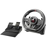 Subsonic Superdrive - Rennlenkrad SV650 Racing Wheel lenkräd mit Pedalen, Shift & Vibration - Xbox Series X/S, Switch, PS4, Xbox One, PC, PS3 (programmierbar für alle Spiele)