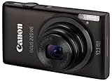 Canon IXUS 220 HS Digitalkamera (12 MP, 5-fach opt. Zoom, 6,9cm (2,7 Zoll) Display, Full HD, bildstabilisiert) schwarz