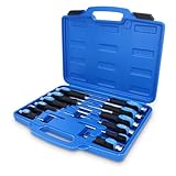 BRILLIANT TOOLS BT034012 Schraubendreher-Satz mit Schlagkappe, 12-tlg [Powered by KS TOOLS]