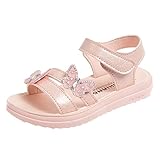 Generisch Sandalen Mädchen Sommerschuhe mädchen Leder sandalen fürMädchen sommerschuhe MädchenSandales Schmetterling