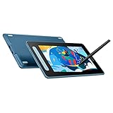 XPPen Artist 10 2. Generation Grafiktablett 10,1 Zoll Grafikdisplay, Stift-Display mit 6 Tasten, 85% NTSC Farbraum, Kompatibel mit Windows, Mac OS X, Android, Chrome OS und Linux (Blau)